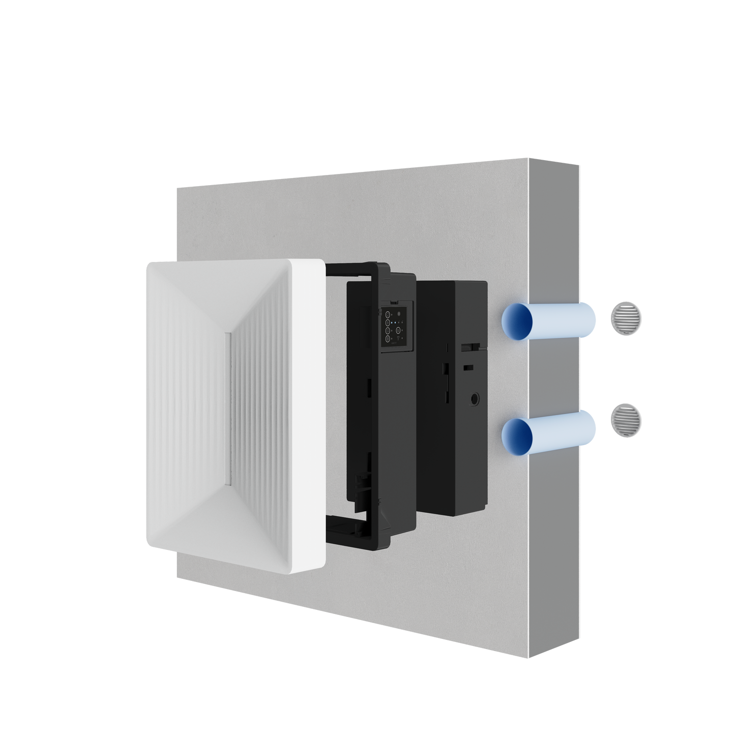 Wall-mounted heat recovery unit HELTY Flow EASY MY25 Entalpic