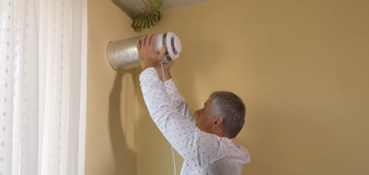 Load video: Rekuperatora uzstādīšana skolā klasē